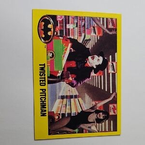 Topps Twisted Pitchman Poster - Yellow and Red